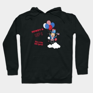 Howdy Up 4th of July Celebration Hoodie